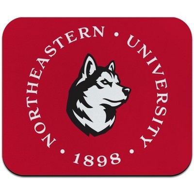Northeastern University Primary Logo Low Profile Thin Mouse Pad