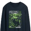 Men's - Star Wars - The Mandalorian Grogu Digital Long Sleeve Graphic T-Shirt - 2 of 4