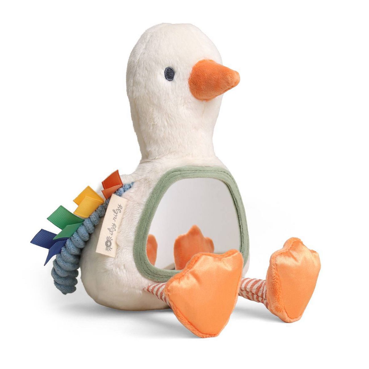 Itzy Ritzy Bitzy Sensory Tummy Time Mirror Toy
