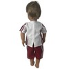 Doll Clothes Superstore Sport Short Set For Active 18 Girl and Boy Dolls - 4 of 4