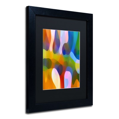Trademark Fine Art -Amy Vangsgard 'Dappled Light Palm 2' Matted Framed Art