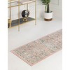 Unique Loom Whitney Bordeaux Floral and Botanical Indoor Woven Area Rug - 4 of 4