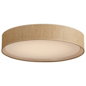 Maxim Lighting Prime 1 - Light Flush Mount in  Grass Cloth - 1 of 4
