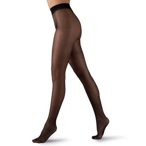 Natori Women's Velvet Touch Opaque 80 Denier Control Top Tights Black :  Target