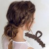 Unique Bargains Women's Fashion Large Floral Hair Clips 5.12"x2.56"x1.97" 1 Pc - 2 of 3