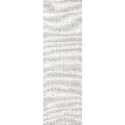 Nuloom Penelope Braided Wool Indoor Area Rug - Off White