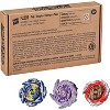 BEYBLADE 3PK Burst Speedstorm Thunder Threat 3-Pack – Kolossal Fafnir F6, Spear Dullahan D6, Brave Roktavor R6 – App Codes, Competitive Tops - 3 of 3