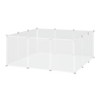 Resenkos Cat Cage, Cat Crate Kennel Enclosure Playpen,Outdoor Cat House, 3-Tier Kitty Shelter with 5 Escape Doors, Weather Resistant,  & Black - 3 of 4