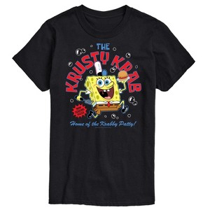 Men's - Spongebob Squarepants - Krusty Krab Home of Krabby Patty Short Sleeve Graphic T-Shirt - 1 of 4