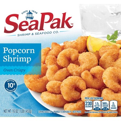 Sea Pak Popcorn Shrimp with Oven Crispy Breading - Frozen - 16oz_1