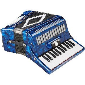 SofiaMari SM-2648, 26 Piano 48 Bass Accordion Level 2 Dark Blue Pearl 194744668210 - 1 of 4