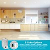 Luxrite 6 Inch Ultra Thin Square LED Recessed Lighting, 5 Color Options 2700K - 5000K, Dimmable, 12W, IC Rated, Wet Rated, 1000 Lumens, ETL 4 Pack - 2 of 4