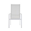 Chintaly Contemporary High Back Outdoor Chair With Sling Seat - 2 Per Box - 3 of 4
