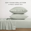 100% 4PC Cotton Sheet Set, Brushed & Pre-Washed Bedding for Softness & Comfort – Becky Cameron - 2 of 4