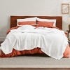 Bedsure | Waffle Weave 100% Cotton Solid Blanket For All Season, Breathable and Soft, Waffle Weave Blanket for Summer Spring, Bed Blanket, Best Gift - 3 of 4