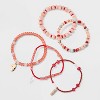 Semi Precious Jasper Beaded Medallion Bracelet Set 5pc - Universal Thread™ - 3 of 4