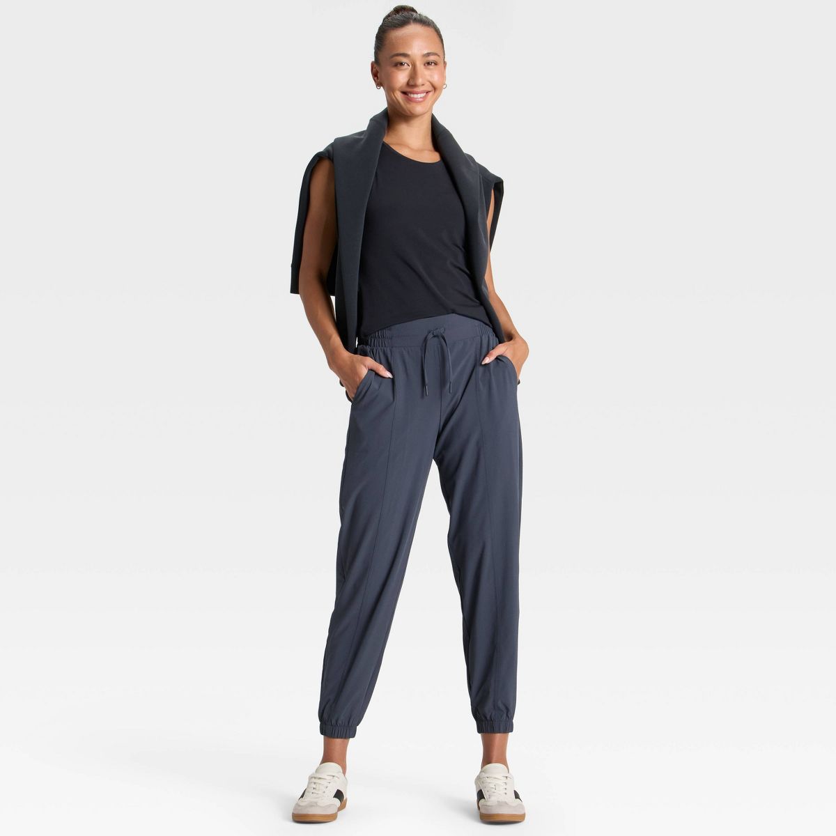 Women's Active Light Mid-Rise Joggers - All In Motion™ - thumbnail 8