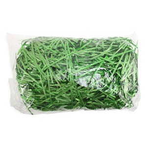 Unique Bargains 1.76 oz Raffia grass filler Shredded paper filler for Christmas Easter Basket Grass - 1 of 4