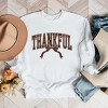 Varsity Thankful Coquette -  Womens Sweatshirt - 3 of 3