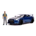 Fast & Furious 1:18 Scale Nissan GT-R Die-cast Vehicle with Brian Figure
