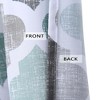 Geometric Quatrefoil Swag Valance Curtains for Windows Cotton Blend Fabric, 56" W x 36" L - 4 of 4