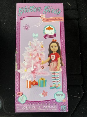 Glitter Girls Eve Doll & Christmas Tree Bundle in 2023  Glitter girl,  Beautiful brown eyes, American girl doll