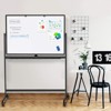 Maxtek 48" x 32" Whiteboard on Wheels Double Side Magnetic Dry Erase Board with Easel - 4 of 4