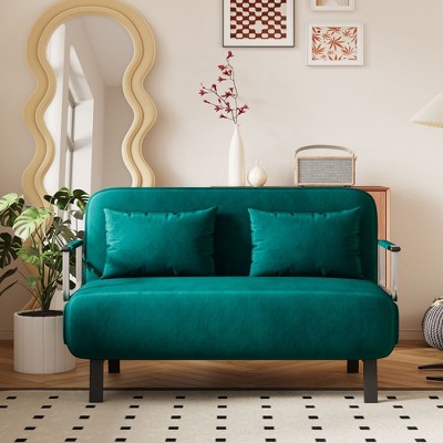 NicBex  Convertible Sleeper Chair,Folding Sofa Bed with Adjustable Backrest,Comfortable Couches with Sturdy Iron Frame for Living Room