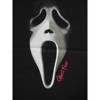 Ghostface With Pink Logo Men's Black Graphic Tee - image 2 of 3