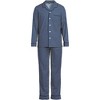 Lands' End Men's Long Sleeve Essential Pajama Set - 3 of 4