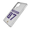 NFL Minnesota Vikings Players Game Tactic Clear Cell Phone Case for Samsung Galaxy - 2 of 4