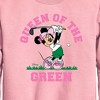 Boys' - Disney - Queen Of The Green Golf Graphic Long Sleeve Fleece Sweatshirt - 2 of 3