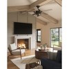 Urban Ambiance Luxury Vintage Indoor Ceiling Fan,  20"H x 54"W,  Olde Iron, UHP9100 - 2 of 4