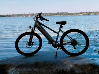 schwinn adult coston 27.5 hybrid electric bike