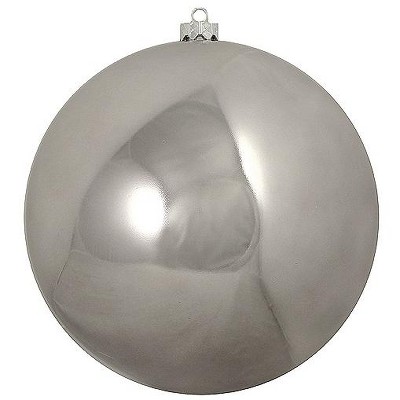 Northlight Shatterproof Shiny Light Gunmetal Gray Christmas Ball Ornament 8" (200mm)