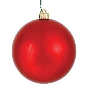 Vickerman Red Ball Ornament - 1 of 4