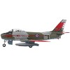 Canadair Sabre Mk.6 Fighter Aircraft "Sky Lancers" (1956) Royal Canadian Air Force 1/72 Diecast Model by Hobby Master - 2 of 4