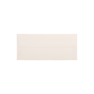 JAM Paper #10 Business Strathmore Envelopes 4.125 x 9.5 Natural White Wove 34992I