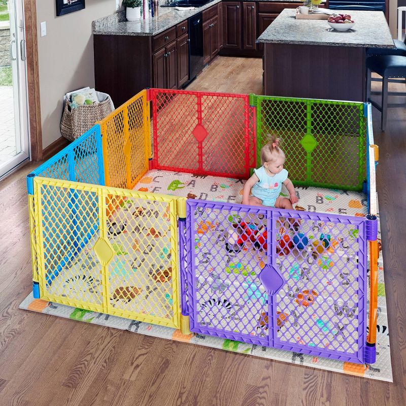 Toddleroo by North States Superyard ABC Play Mat, 5 of 13