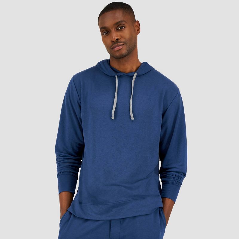 Hanes Premium Men's Long Sleeve Pajama Hoodie, 1 of 8