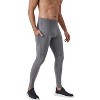 Anna-Kaci Active Men's Full-Length Compression Leggings with Side Pockets and Stretch Moisture-Wicking Fabric - 4 of 4