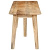 vidaXL Bench 63 in.x15.7 in.x17.7 in. Solid Wood Mango - 3 of 4