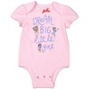 Disney Baby Girls 3 Pack Bodysuits Newborn to Infant Sizes (Newborn - 24 Months) - 4 of 4