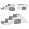 Whisen 2-Piece Soft Foam Climbing and Crawling Blocks & Play Set & Modular Playground Toy Gift with Steps and Ramp - 3 of 4