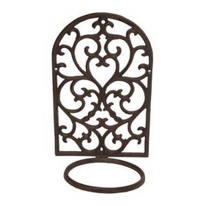 Transpac Metal 12 in. Brown Spring Sienna Wall Plant Holder - 1 of 3