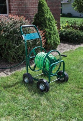 Liberty Garden Products Lbg-872-2 4 Wheel Hose Reel Cart Holds Up