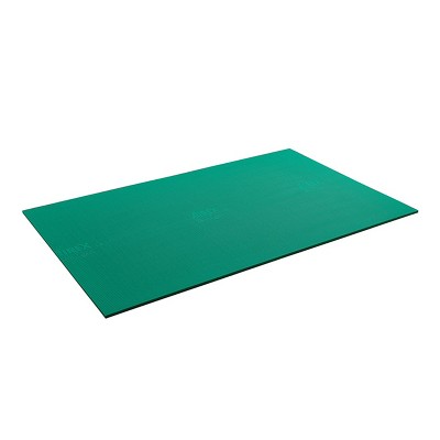 Airex Atlas 78 x 49 Inch Ultra Cushioned Closed Cell Foam Workout Fitness Mat for Pilates, Yoga, Meditation, and Gym Use, Green