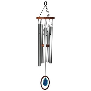 Woodstock Wind Chimes Signature Collection  Woodstock Agate Chime  25'' Wind Chime - 1 of 4