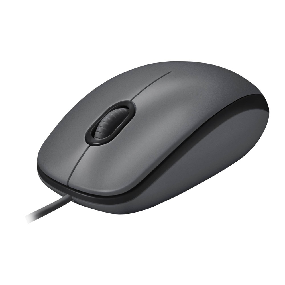 UPC 097855063953 product image for Logitech M100 Wired Mouse - Gray | upcitemdb.com