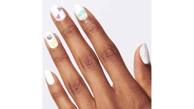 Olive &#38; June Nail Art Stickers - Shimmery Stars, 2 of 6, play video